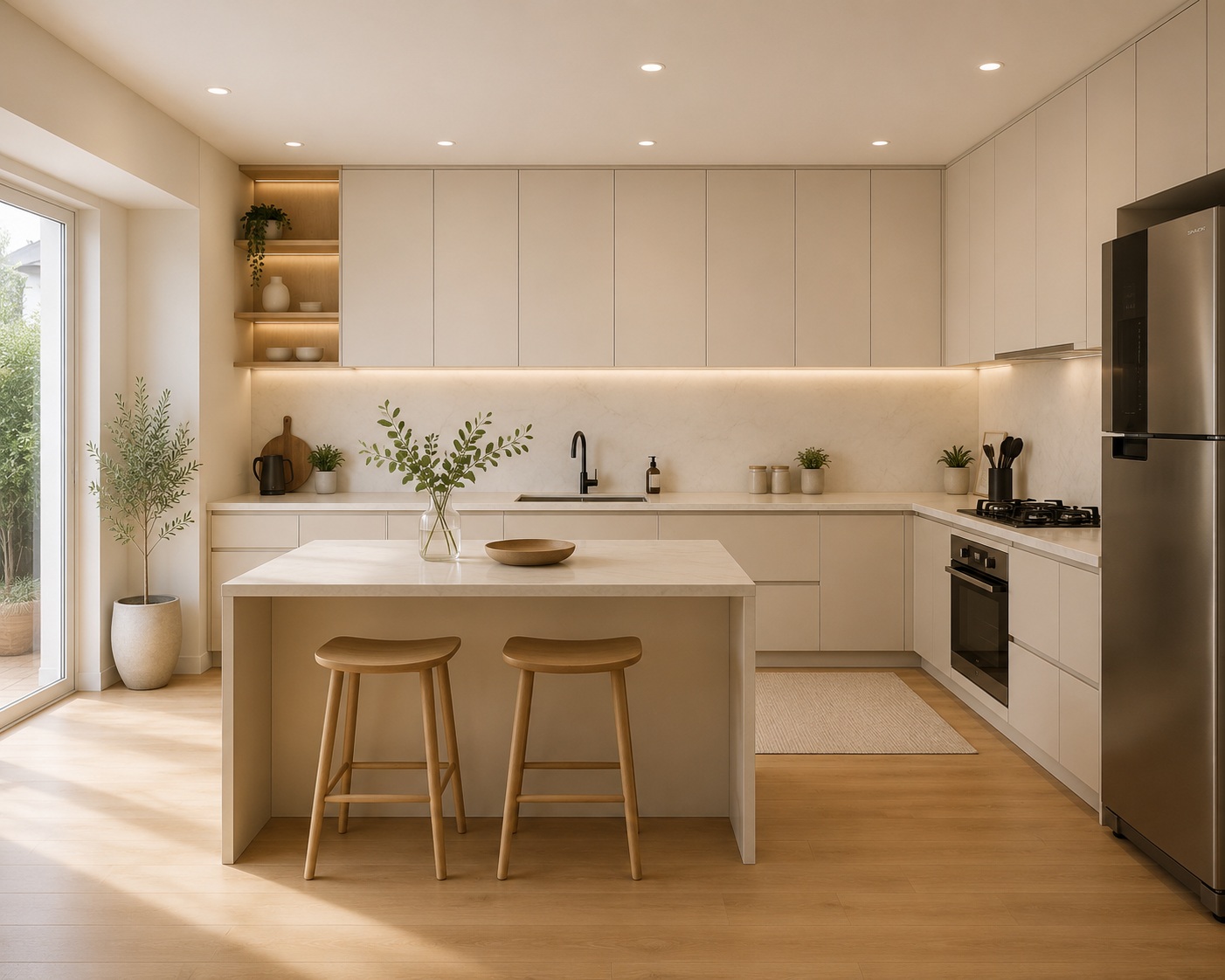 Kitchen Cabinet custom oleh UTECH Interior